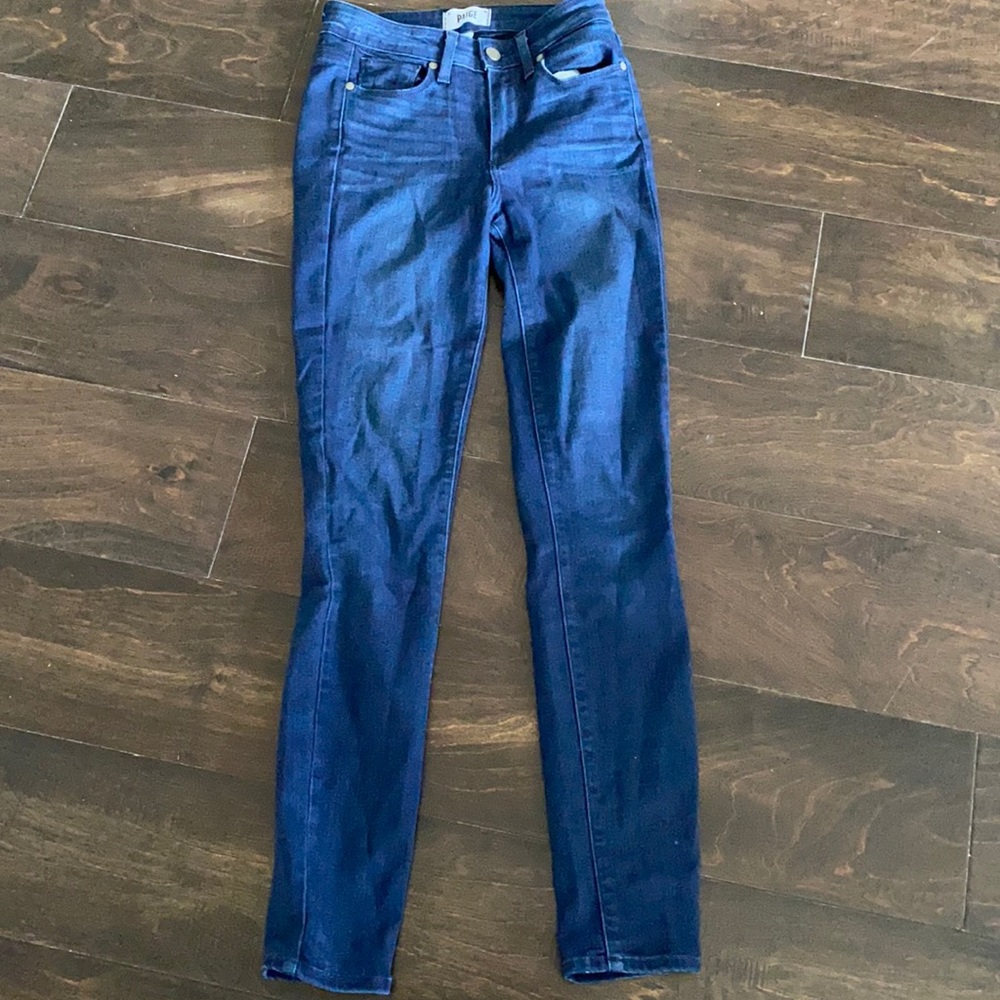 PAIGE Hoxton Ultra Skinny Jeans Lana Blue
